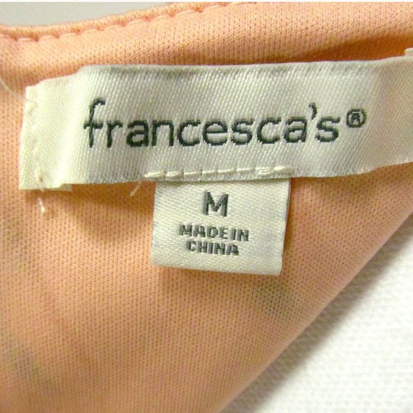 francesca's Dress Size M Multi Color Floral - Picture 4 of 5